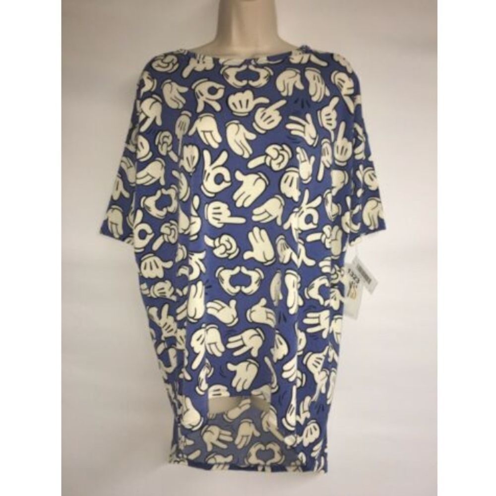LuLaRoe Disney Irma XS Womens Mickey Hands NWT